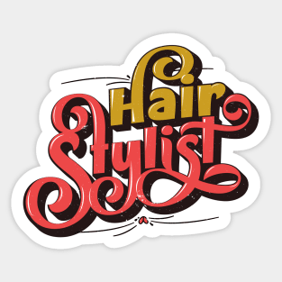 Hair Stylist Sticker